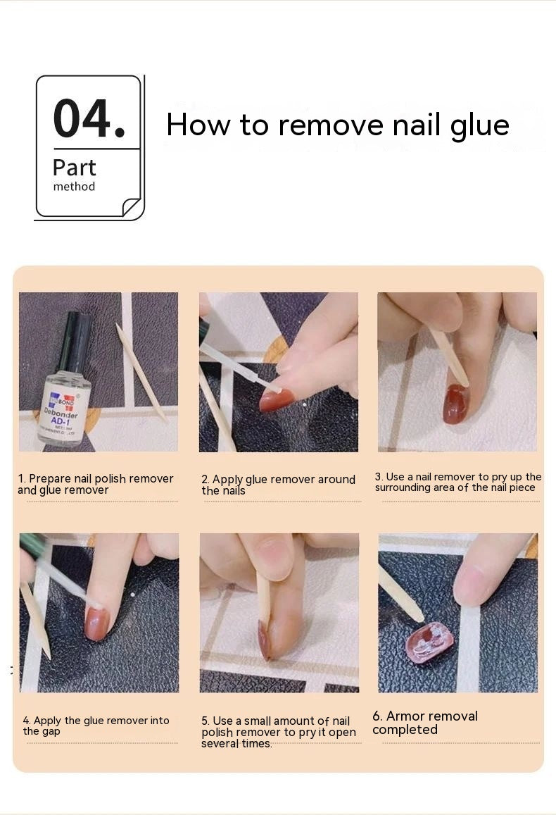 Luxury Handmade Nail Tips Set - French, Cat's Eye, Retro Styles, Multiple Sizes