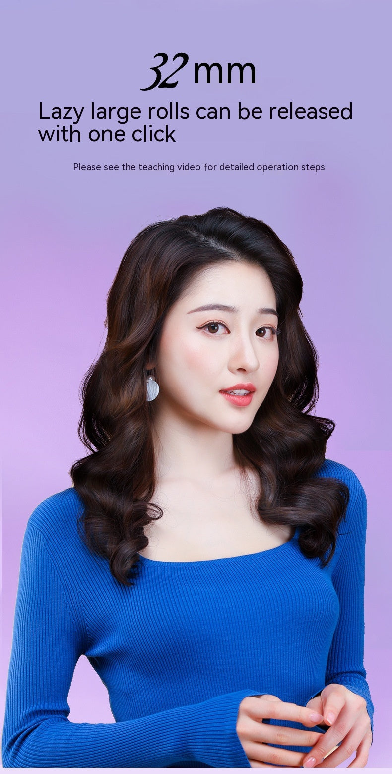 Automatic Hair Curling Iron 32mm Large Volume Electric Perm Styler with Anion