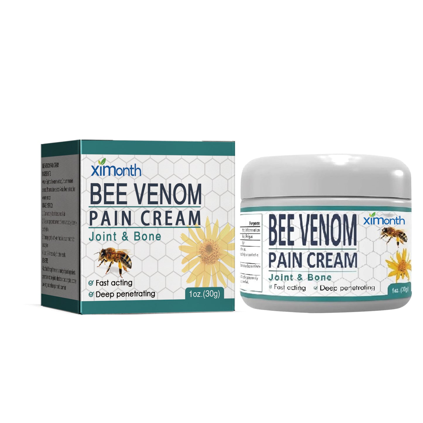 Pain Relief Hand and Foot Joint Care Cream 30g 2-Pack - Natural Extracts