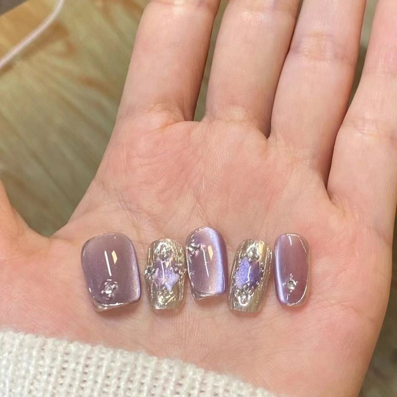 False Nail Patches - Wearable Nail Art Stickers
