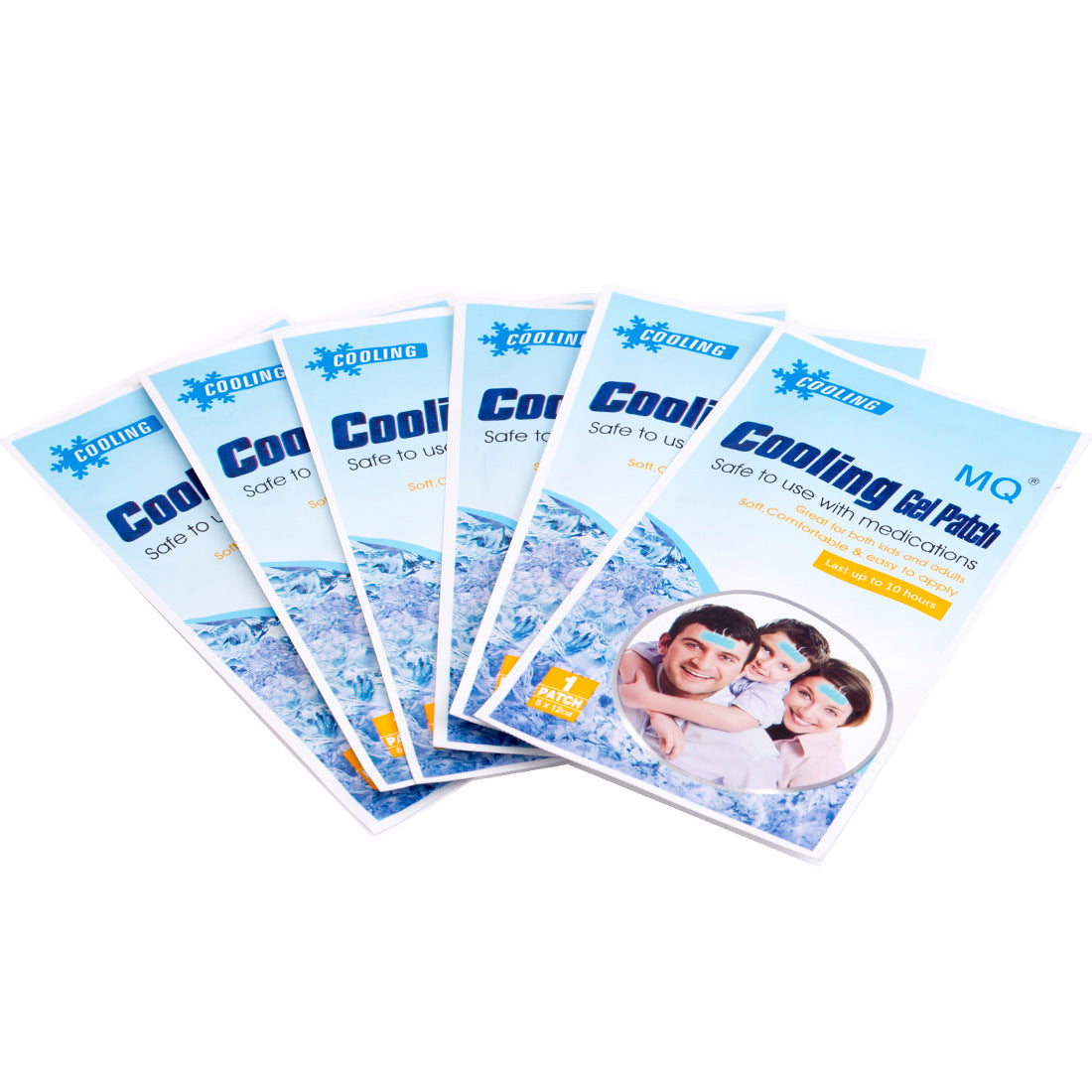 Cooling Gel Patches for Kids & Adults - 6pc Box