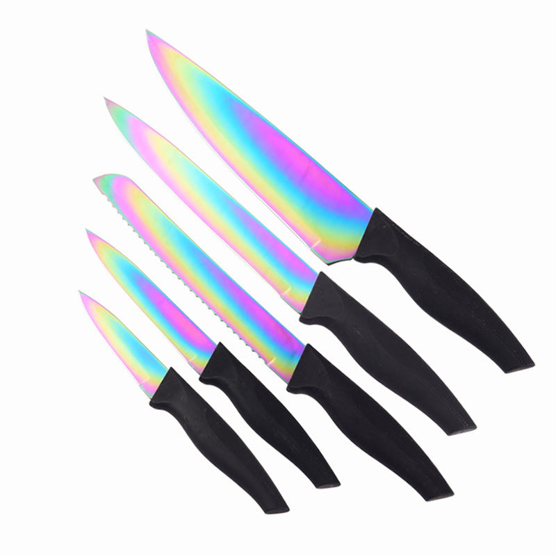 Stainless Steel Gift Knife Set - Modern Kitchen Cutlery