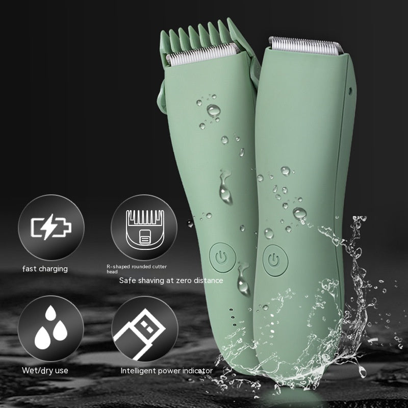 Body Hair Shaver - USB Rechargeable Trimmer with Limit Combs