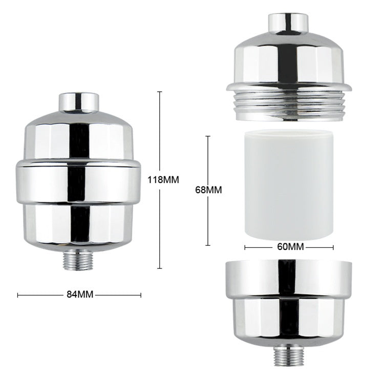 Water Purification Shower Filter for Bathing - Household Water Filter Head