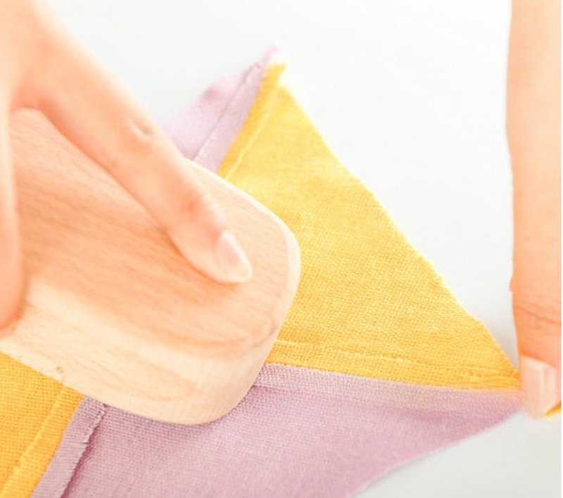 Sewing and Patchwork Ironing Tool - Beech & Bamboo Pressing Iron