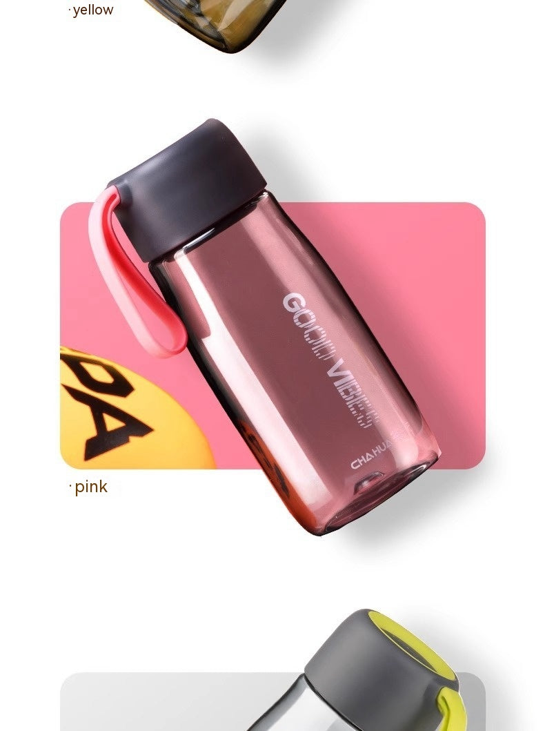 Portable Fitness Tumbler with Tea Infuser 520ml - Colorful Sports Drinkware