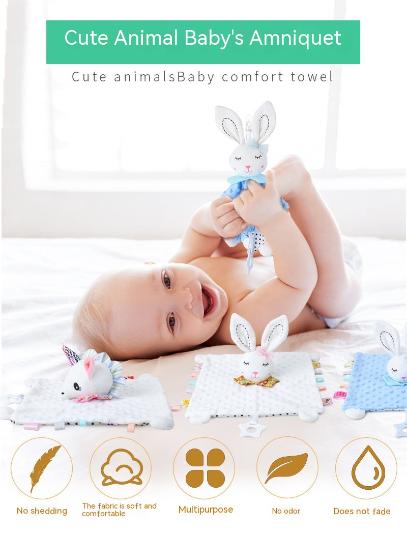 Cute Animal Plush Towel Toy for Kids Home Decor and Gifts