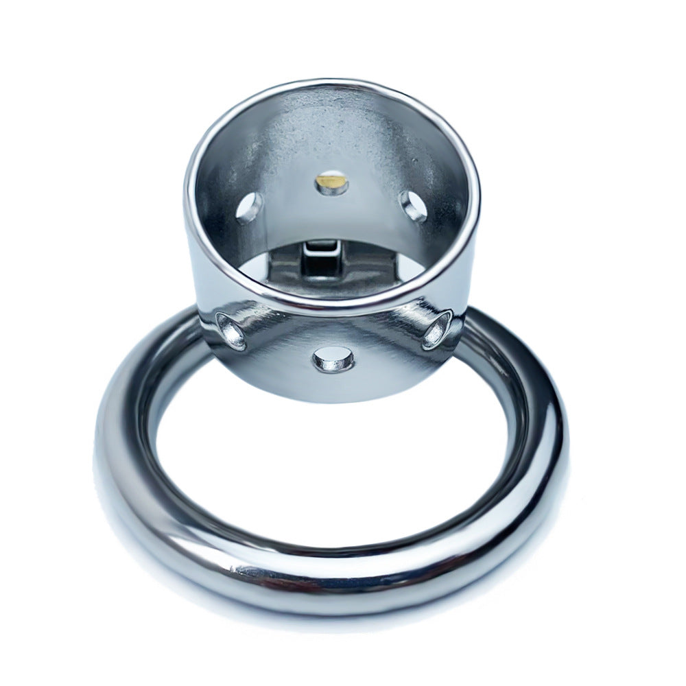 Short Stainless Steel Chastity Lock Men’s Ring Lock Adult Toy