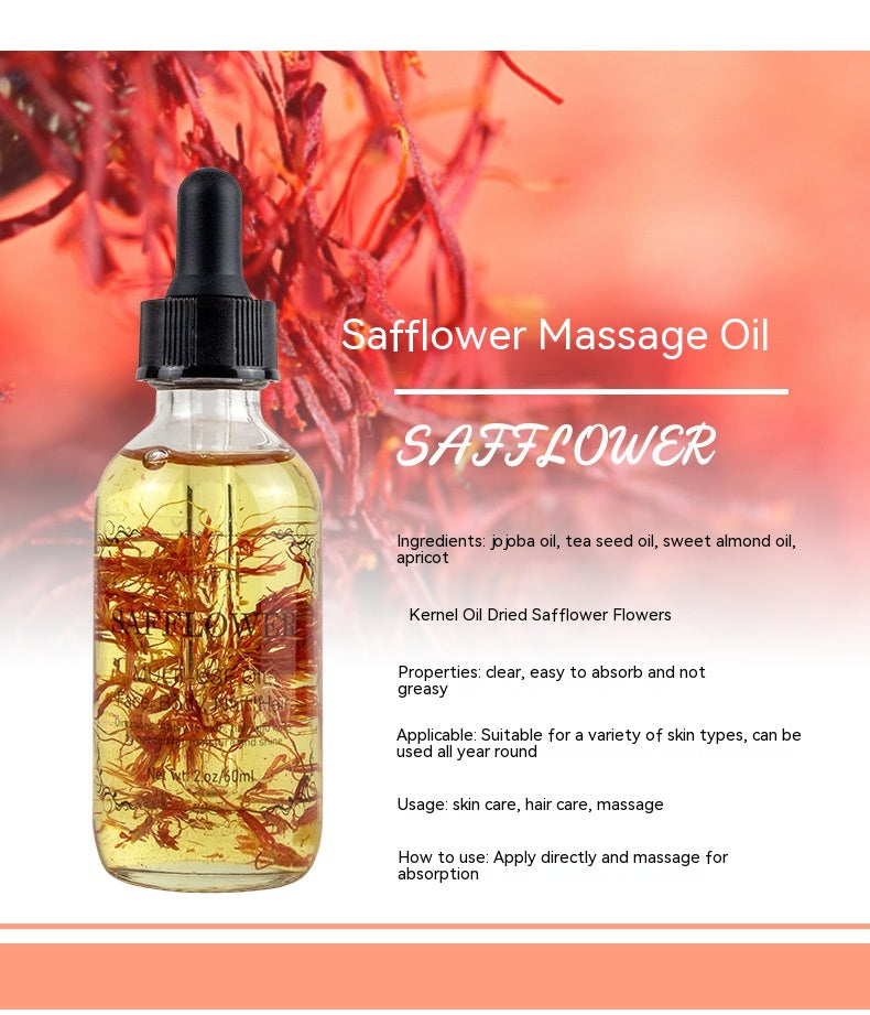 Massage Oil with Dried Flowers - Multi-Scent