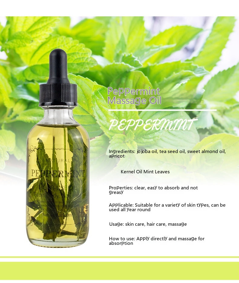 Massage Oil with Dried Flowers - Multi-Scent