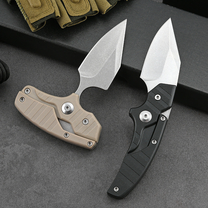 Portable Folding Knife Multi-Tool for Outdoor & Camping Use