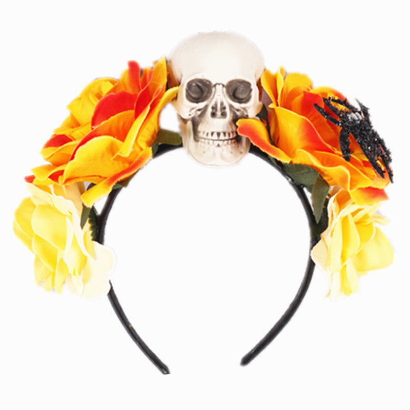 Skull Hair Hoop Headband for Dance Party & Show - Multiple Colors