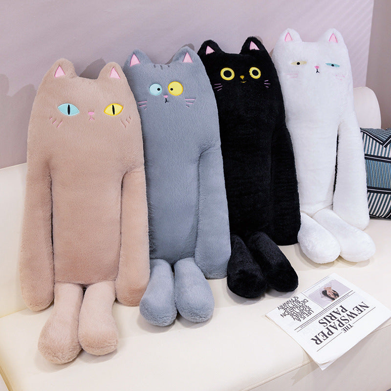 Long Cat Pillow Support Cushion for Sleeping & Relaxation - Large Size Plush Toy