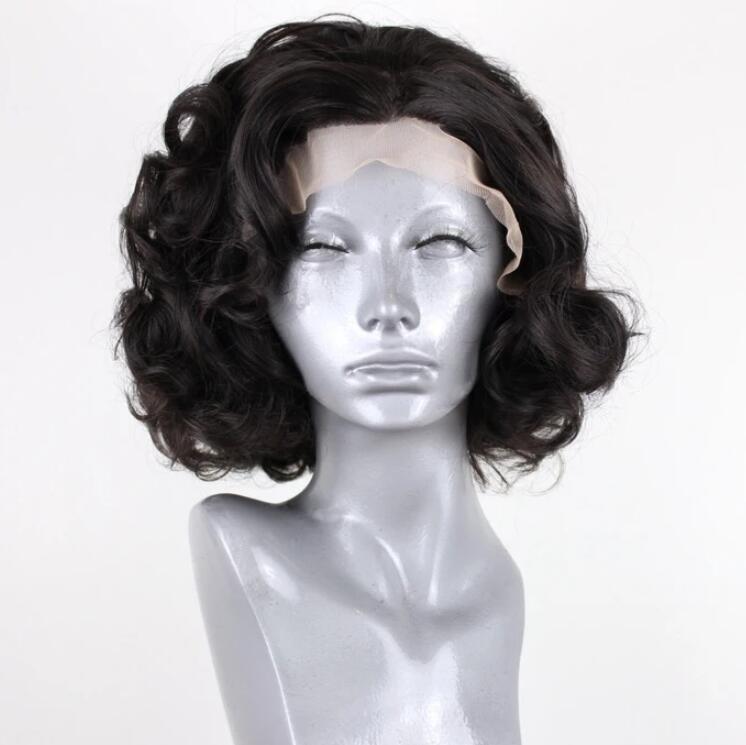 Long Curly Synthetic Wig with Fluffy Big Wave Style for Ladies