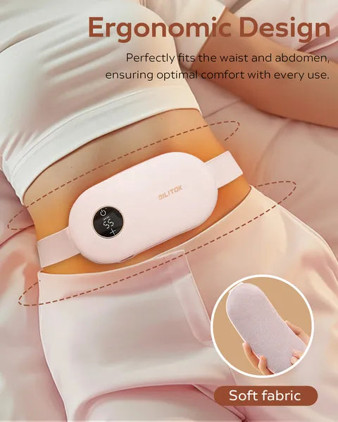 Portable Heating Pad with 3 Heat Settings - USB Rechargeable