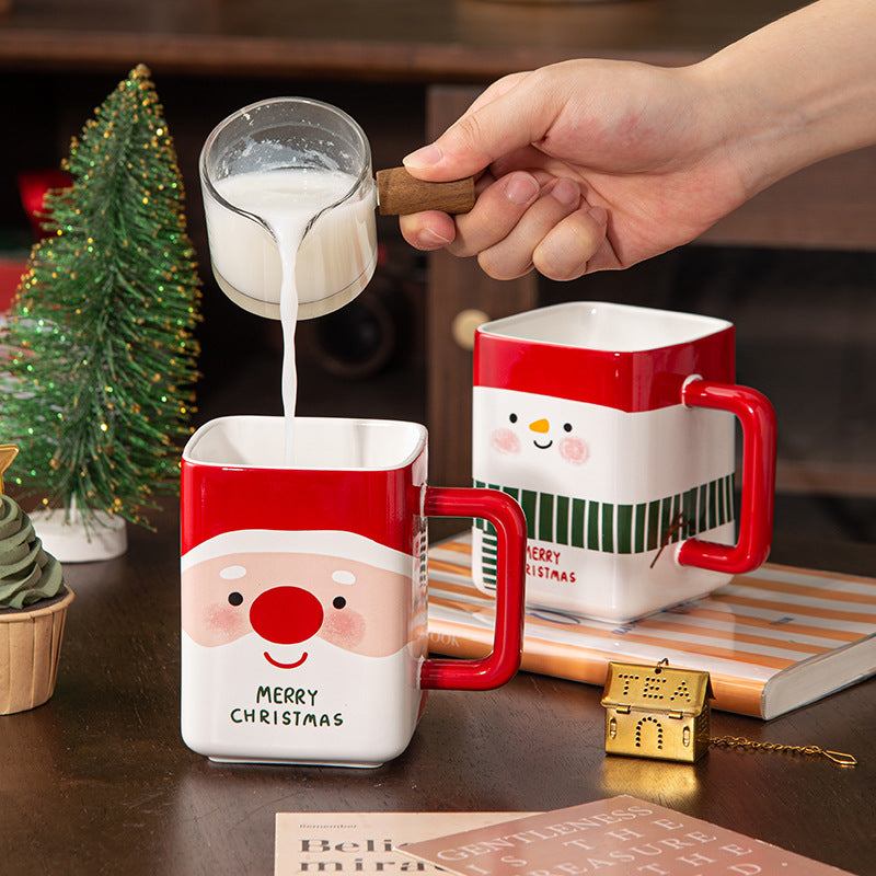 Christmas Ceramic Mug Creative Holiday Drinkware - Multiple Styles