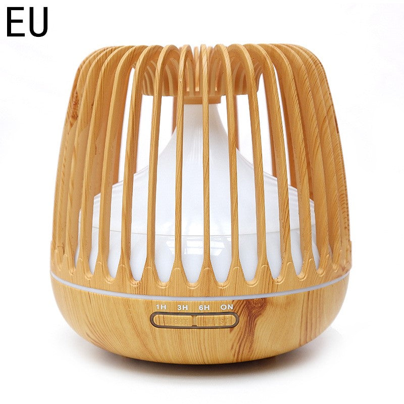 Wood Grain Aromatherapy Diffuser for Home & Relaxation