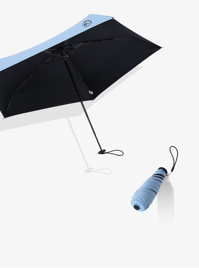 Portable UV Protection Umbrella - Ultra-Light Compact Sunscreen for Sun & Rain