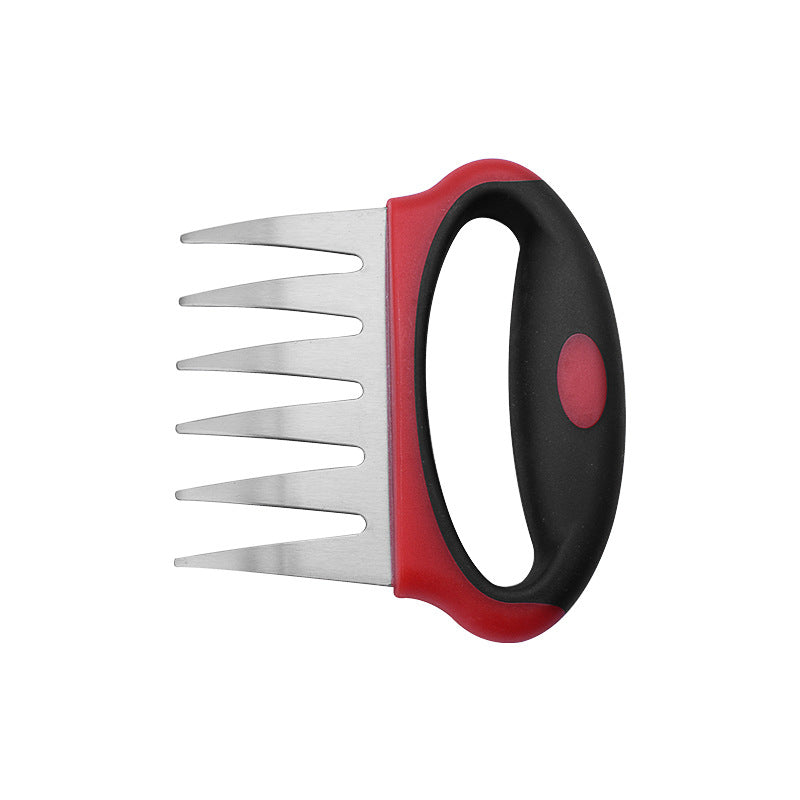 Kitchen Meat Claw - Shredded Chicken Anti-Scald Heat Insulation Tool, Red
