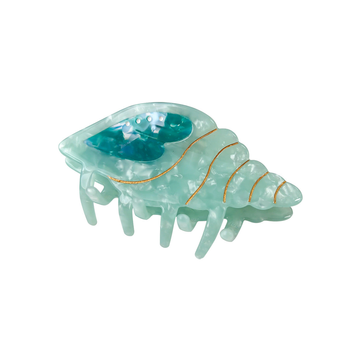 Summer Acetate Conch Hair Barrettes - Cute Hair Accessories