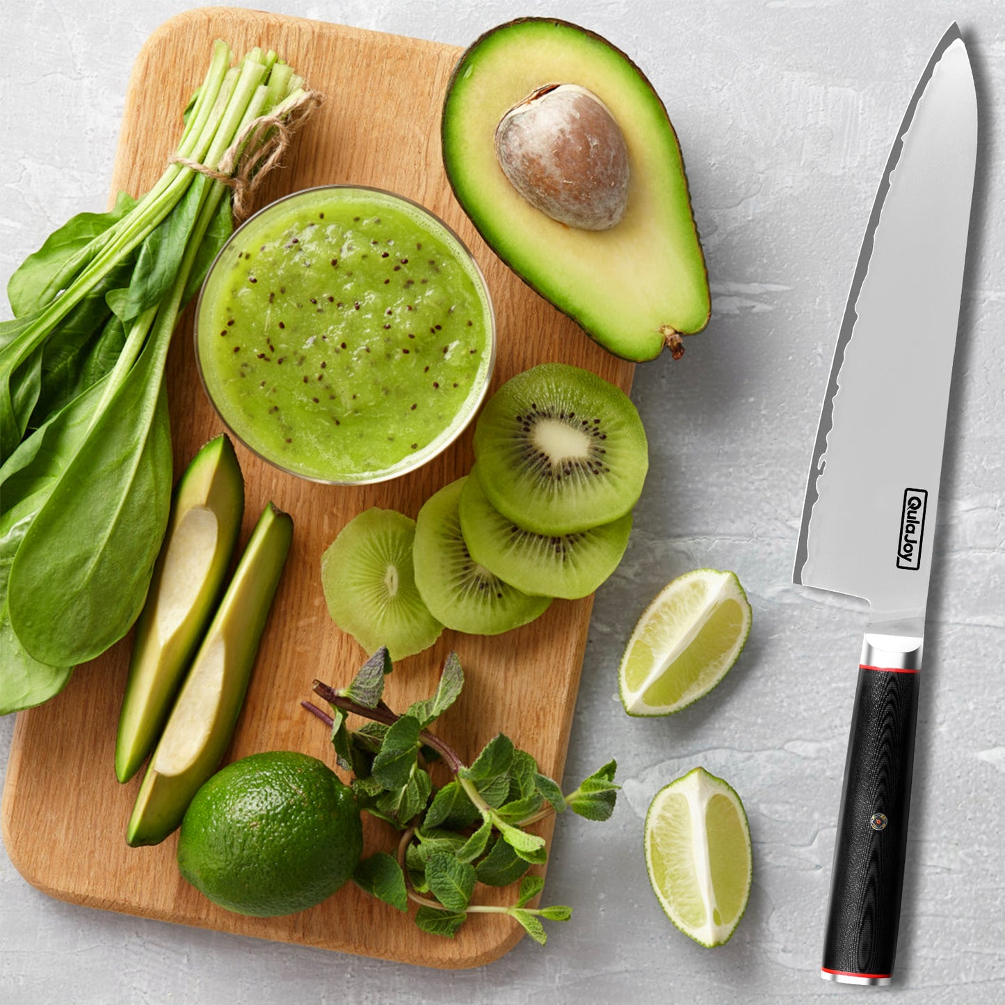 Japanese VG10 Chef Knife - Premium 10Cr15MoV Steel Kitchen Knife