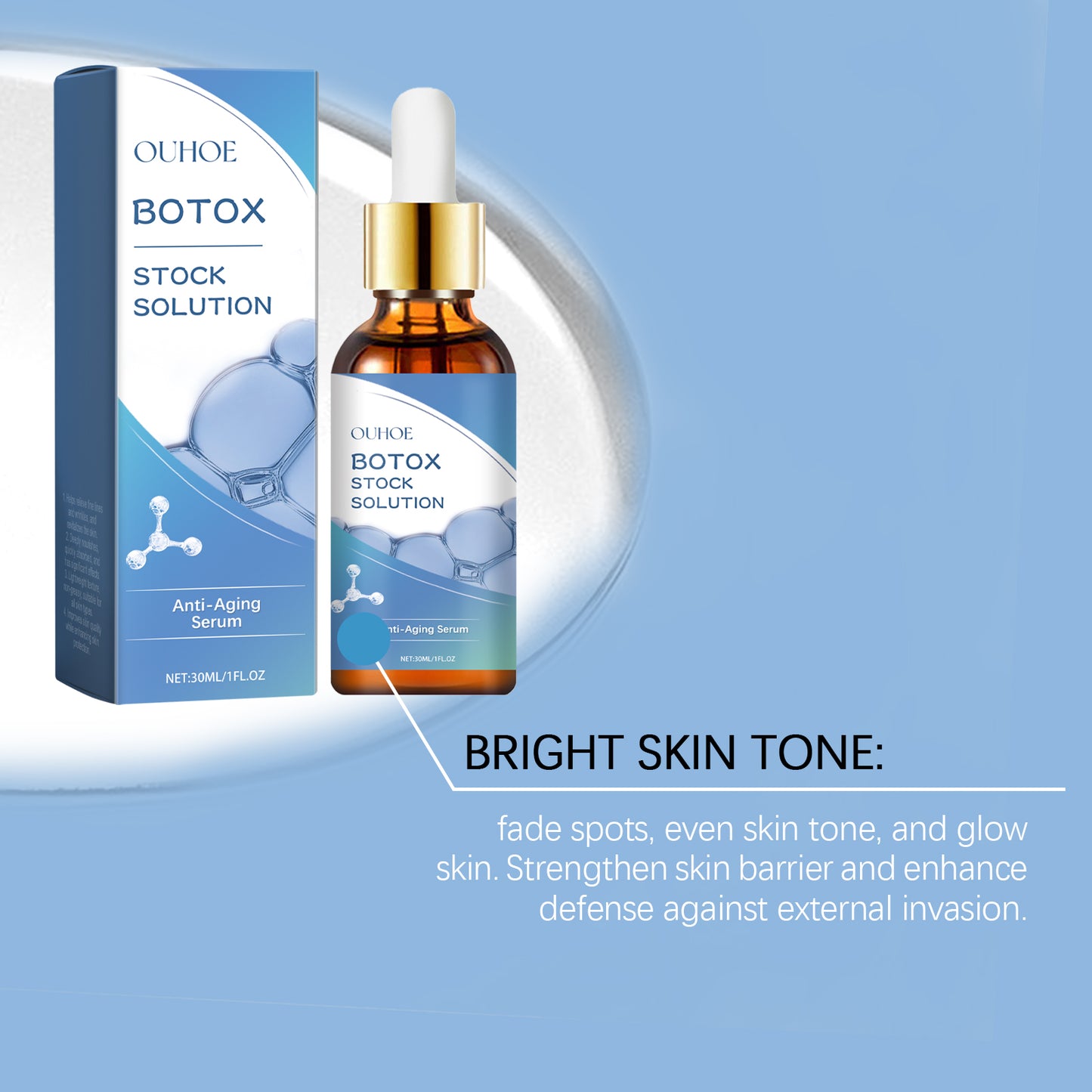 Anti-Aging Facial Essence with Collagen & Vitamin C - 30ml