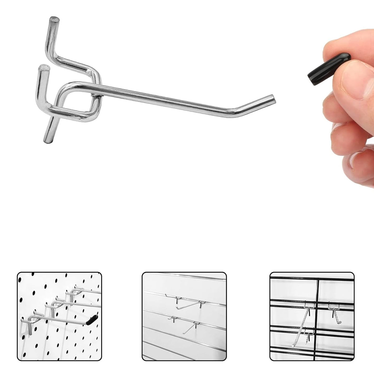 278-Piece Wall-Mounted Pegboard Organizer Kit for Workshops & Garages
