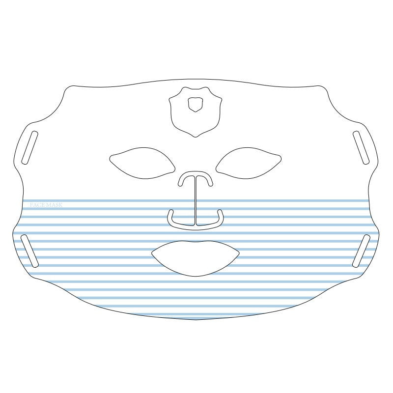 Multifunctional Rainbow Light Therapy Facial Mask for Skin Rejuvenation
