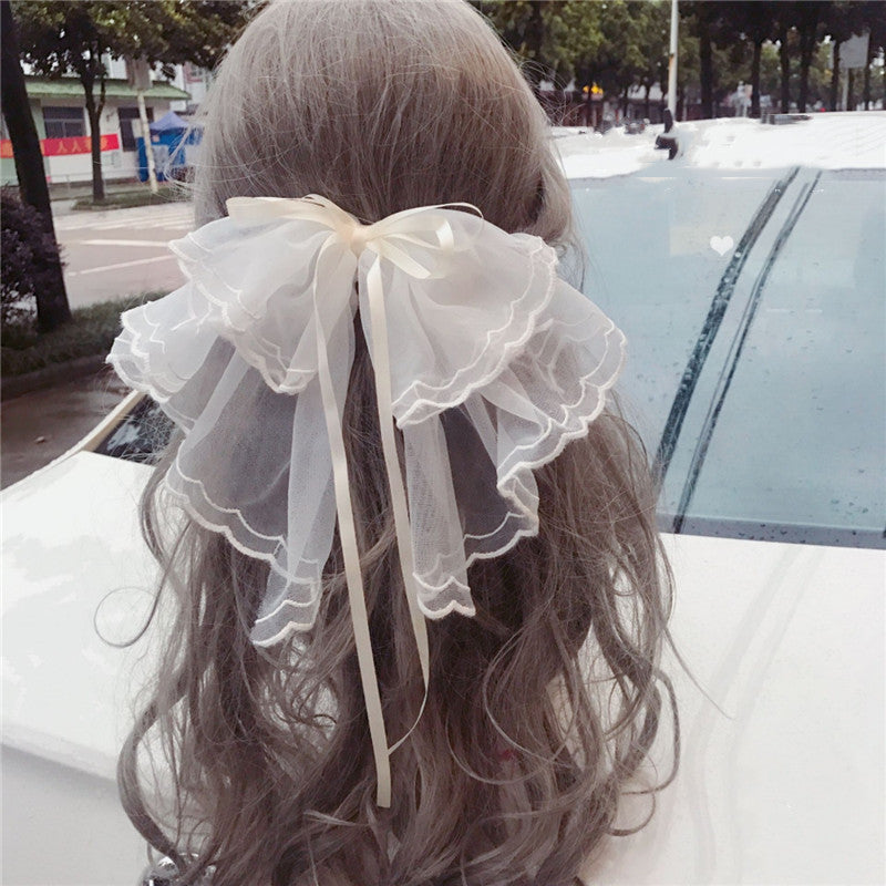 Sweet Bow Hair Clip Ponytail Hairpin - Multiple Styles