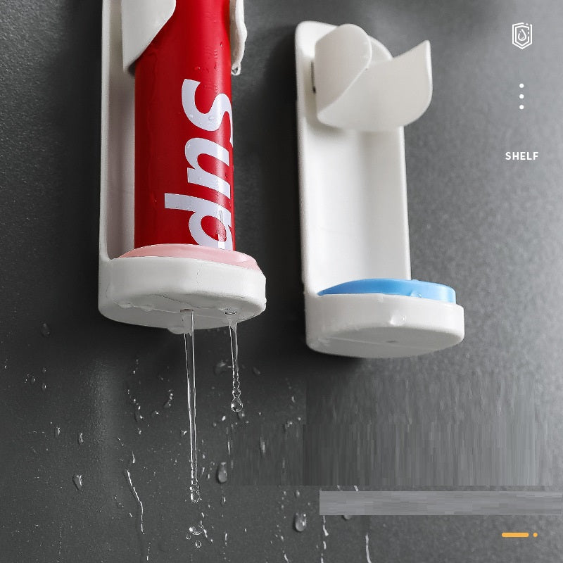 Wall-Mounted Electric Toothbrush Holder Bathroom Storage Punch-Free Base