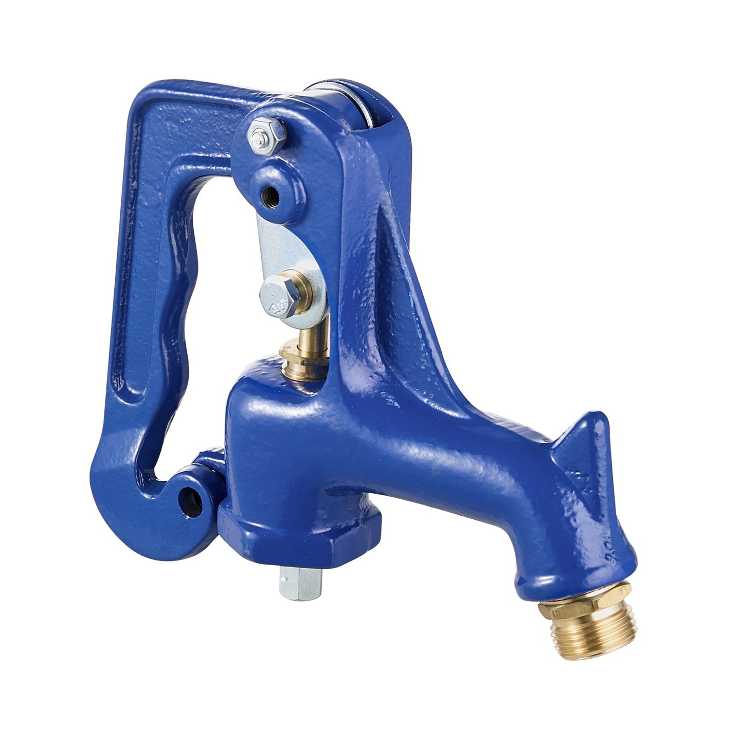 Frost Free Outdoor Faucet - Freeze Proof Yard Hydrant with Adjustable Flow, Heavy-Duty Cast Iron & Brass