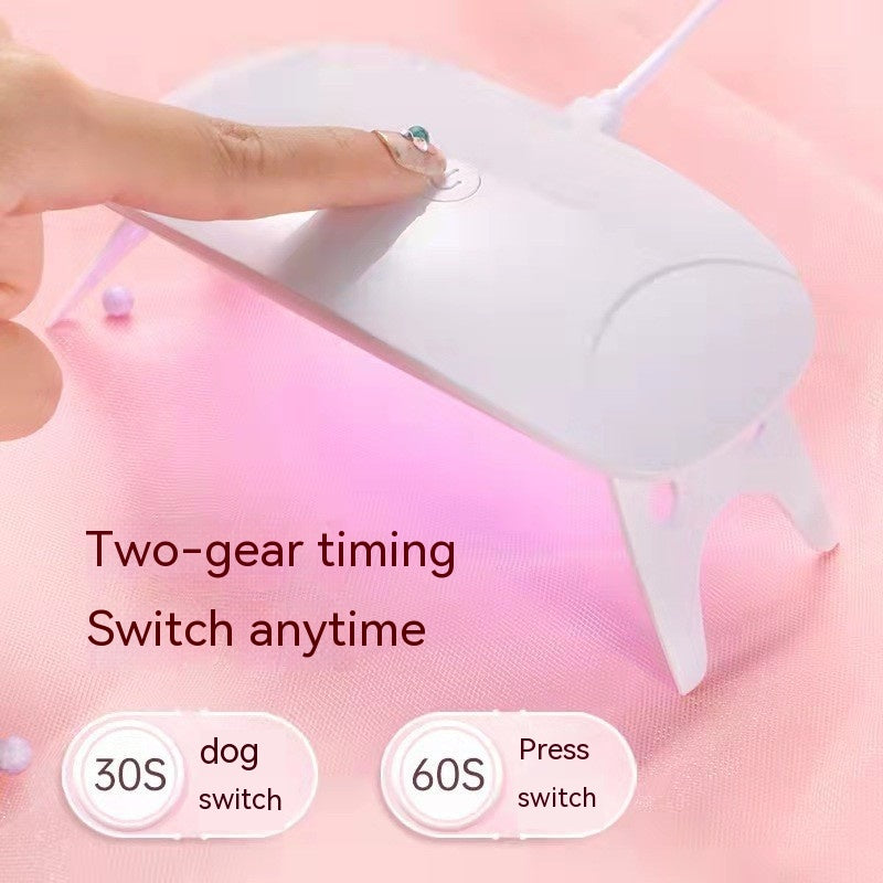 UV Nail Lamp - White Portable Handheld Drying