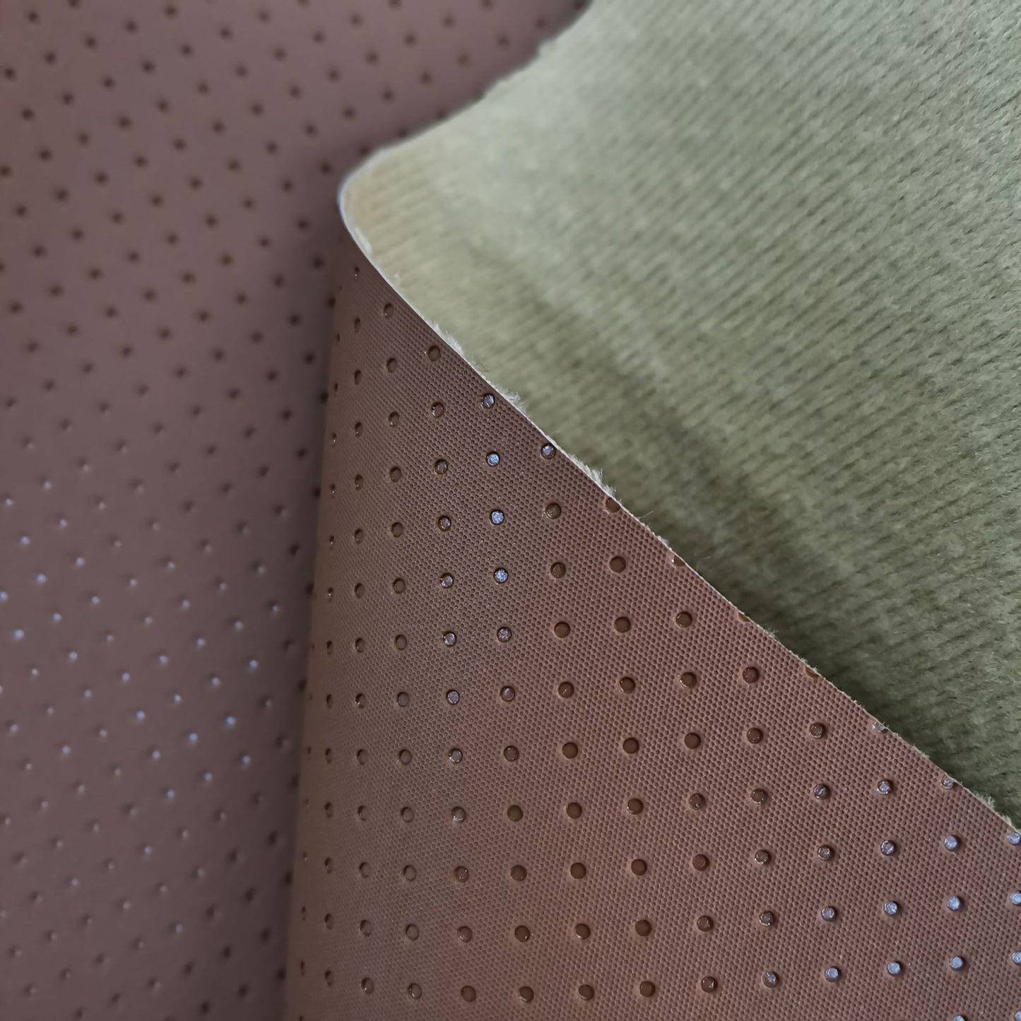Breathable Artificial Leather for Car Seats - PU Faux Leather Fabric