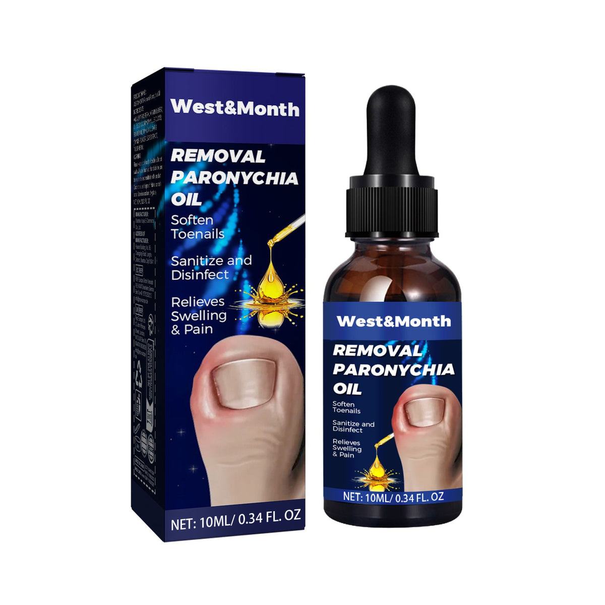 Nail Care Oil 10ml - Toenail & Cuticle Treatment