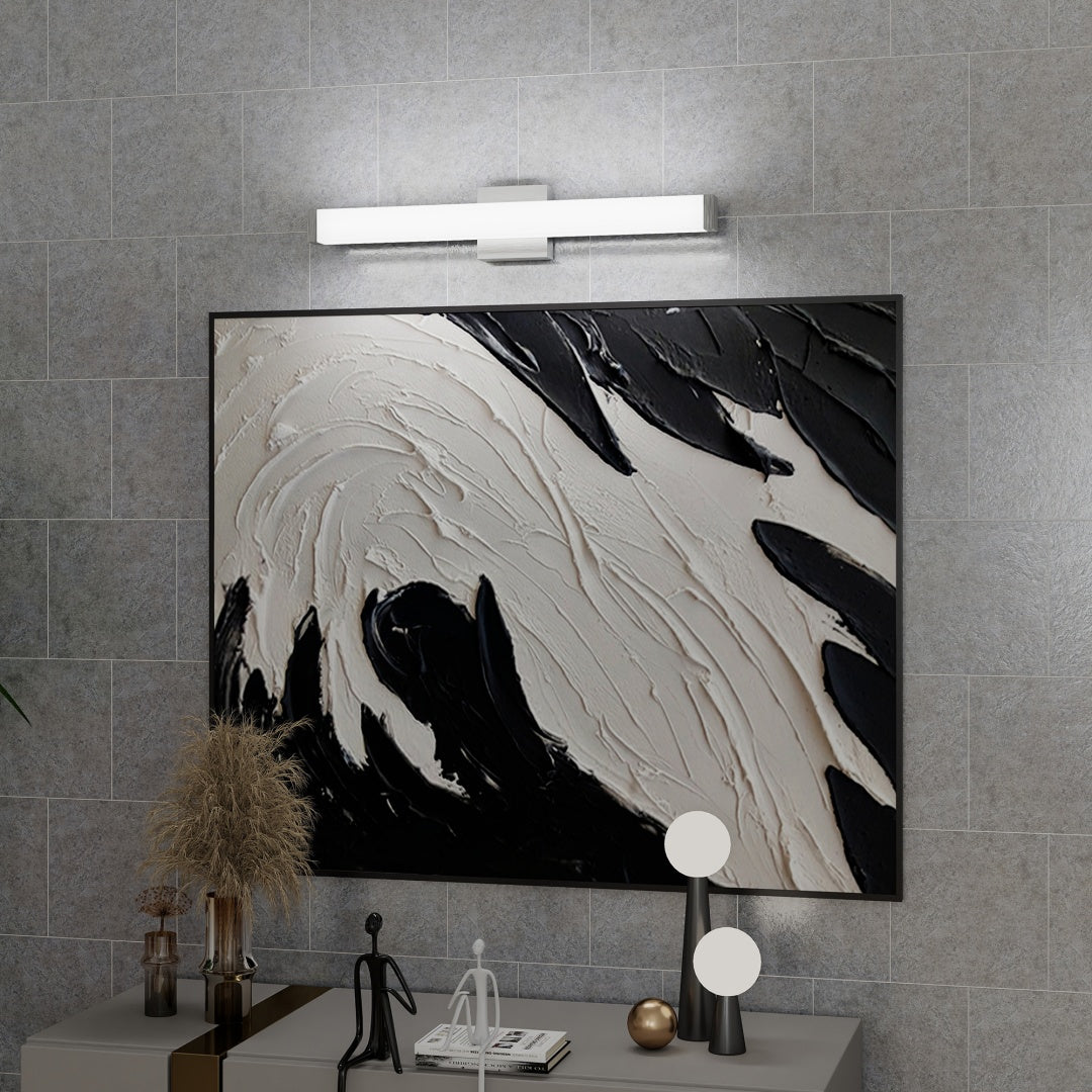 25 Inch Brushed Nickel LED Bathroom Vanity Light Wall Fixture - Energy Efficient