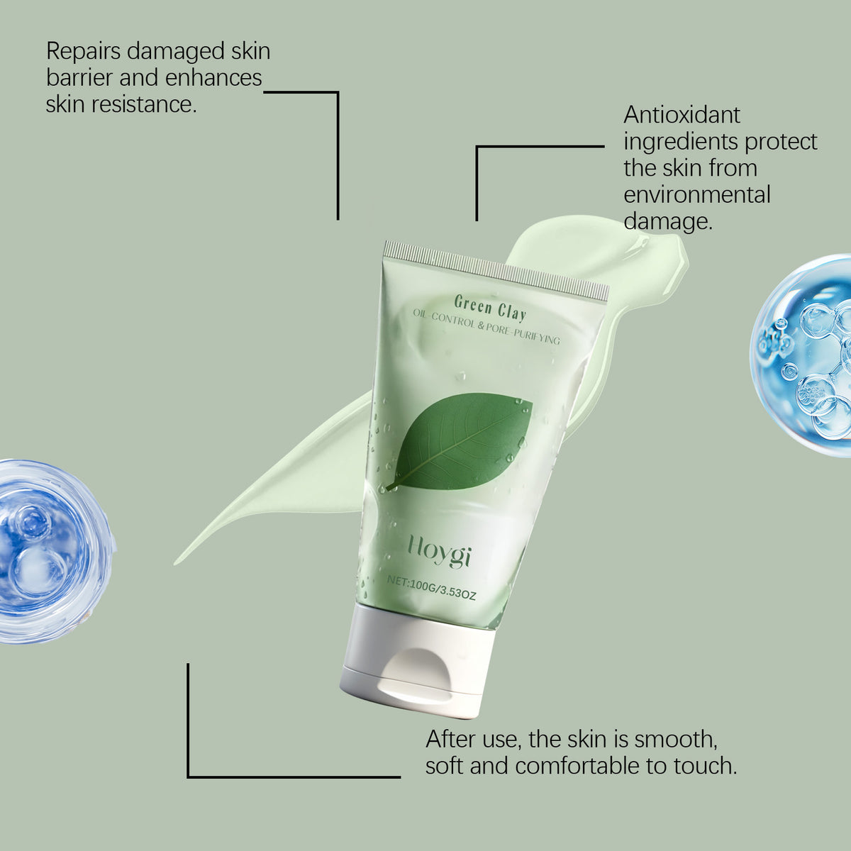Gentle Facial Cleanser 100g | Moisturizing Pore Cleanse