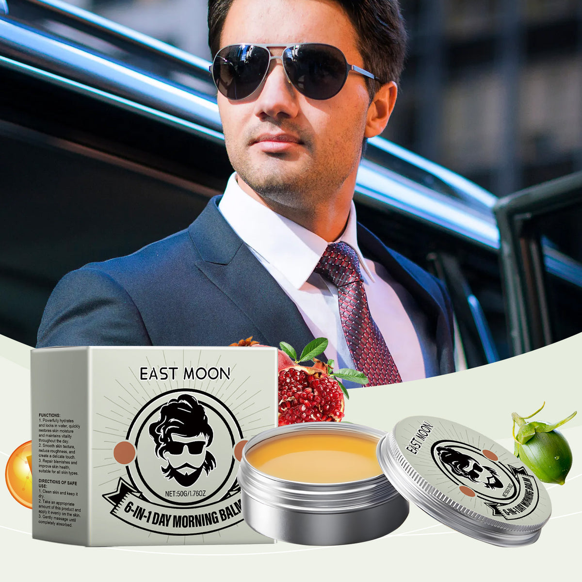 Men's Moisturizing Ointment Gentle Nourishing Refreshing