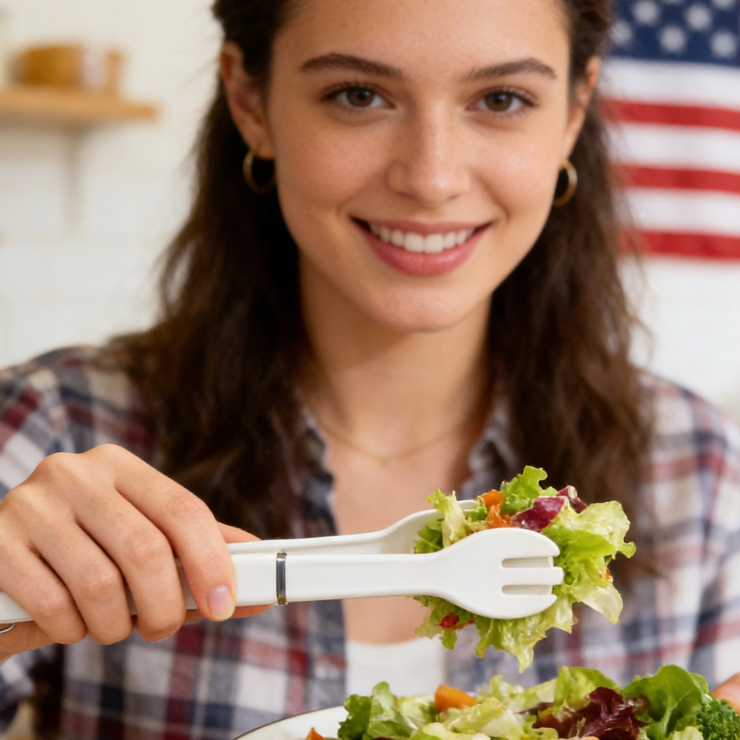 Salad Tongs - Durable Kitchen Tool for Serving