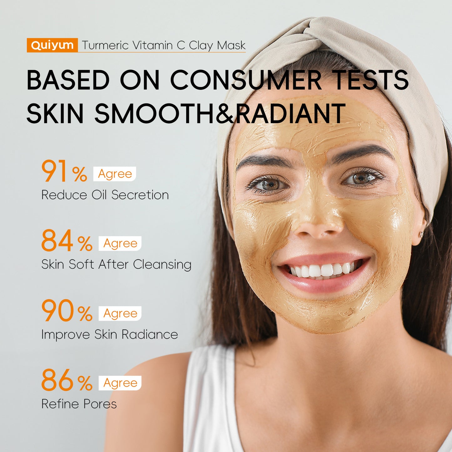 Turmeric Vitamin C Facial Mask - Hydrating & Moisturizing Skin Care, 5g