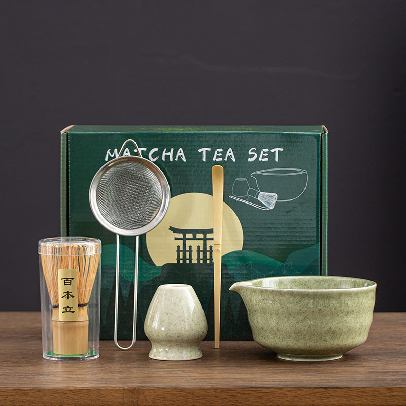 Japanese Ceramic Matcha Tea Ceremony Accessories - Multiple Colors