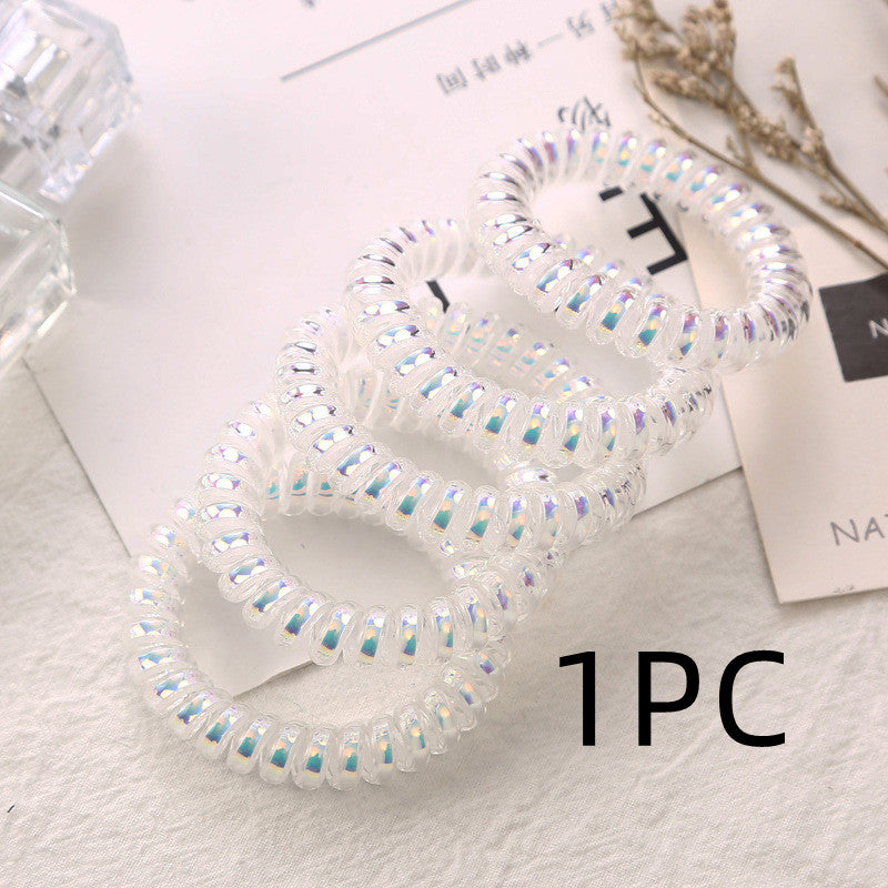 Telephone Line Hair Band - Geometric Style, Colorful Women's Hair Accessories