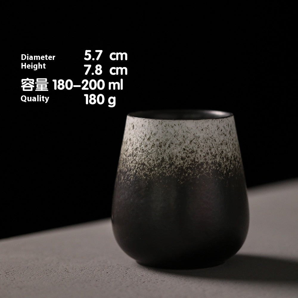 Japanese Style Ceramic Frost Mug - Creative High-Temperature Resistant Drinkware