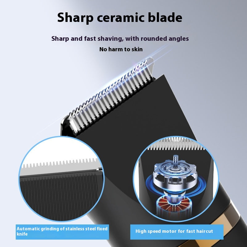 Men's Hair Clipper & Trimmer Kit – Battery Powered