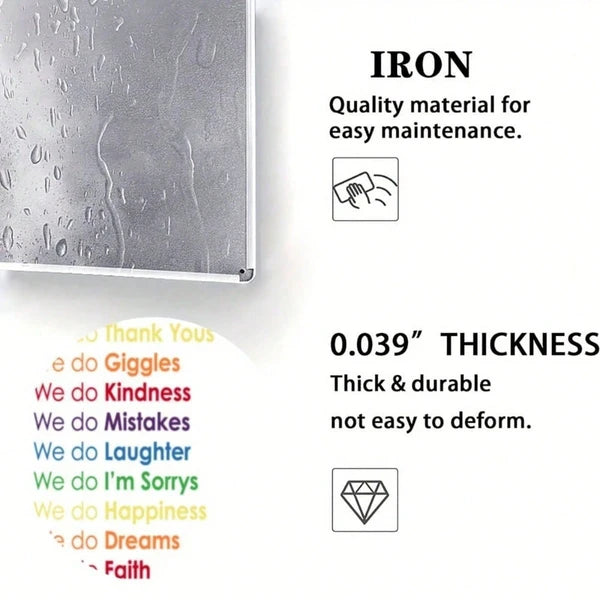 Metal Tin Sign Wall Decoration - 20 cm x 20 cm