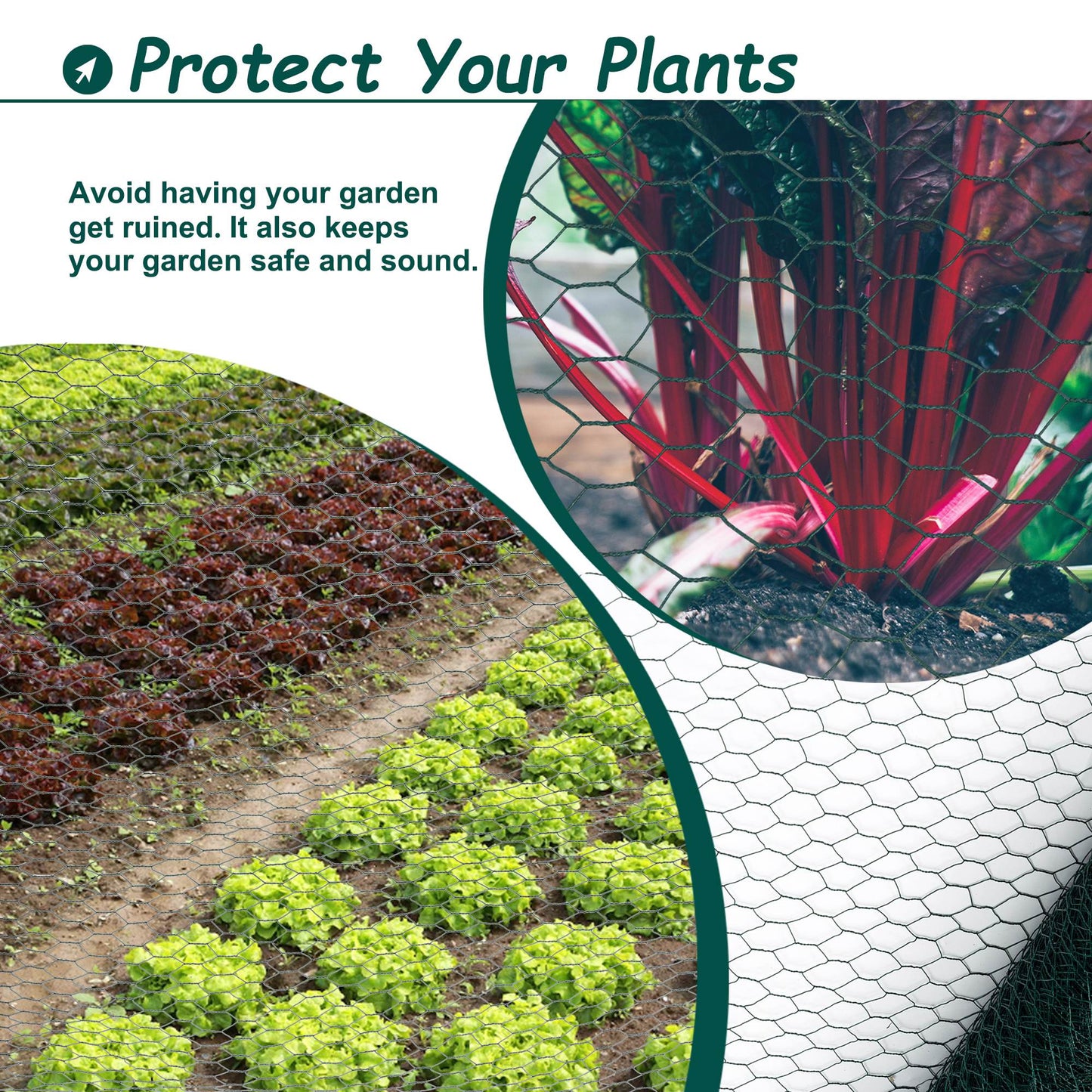 Heavy Zinc Coated Livestock & Animal Fencing for Yard Protection - Multiple Colors
