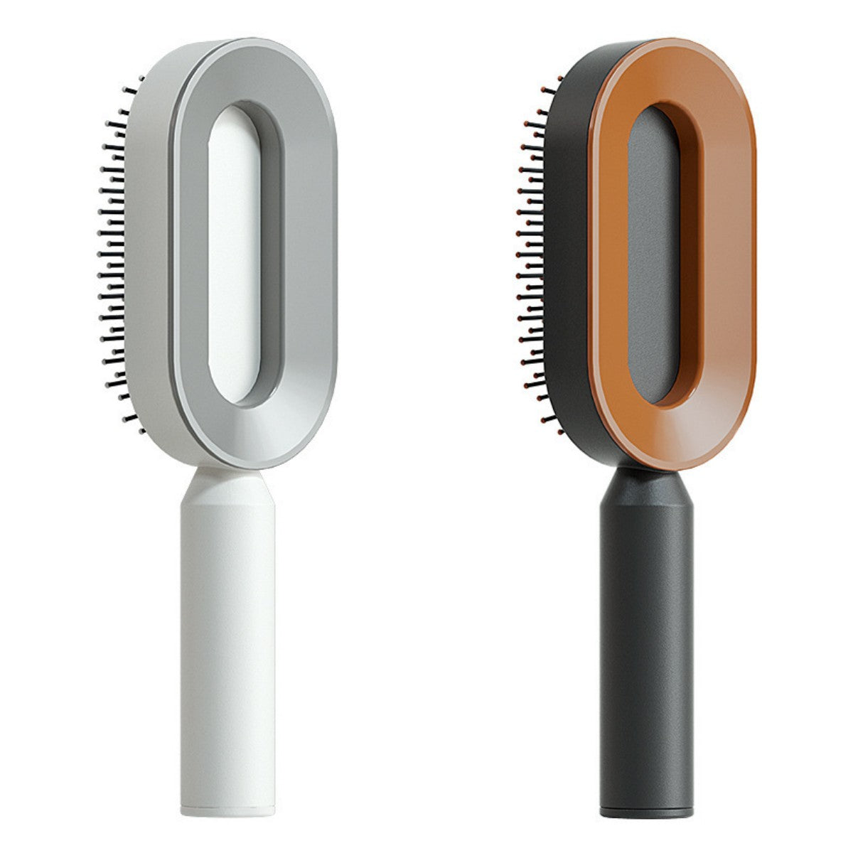 Self-Cleaning Hair Brush with 3D Air Cushion for Scalp Massage & Detangling