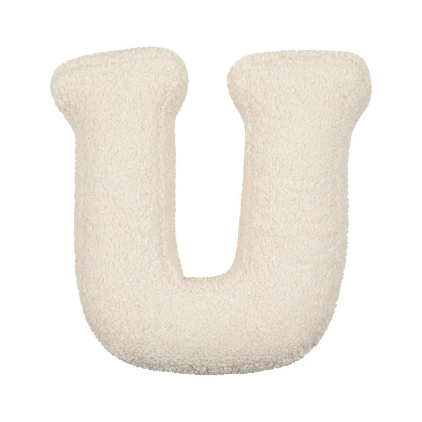 Kids Solid Color Lambswool Pillow Toddler Sleep Cushion Modern Home Decor