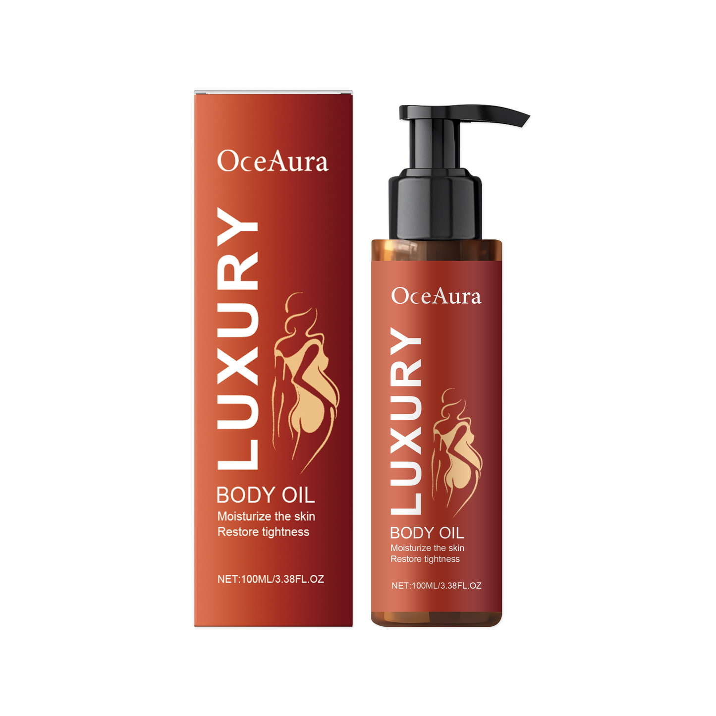 Moisturizing Body Oil with Rosehip & Coffee Seed Oil - 100ml