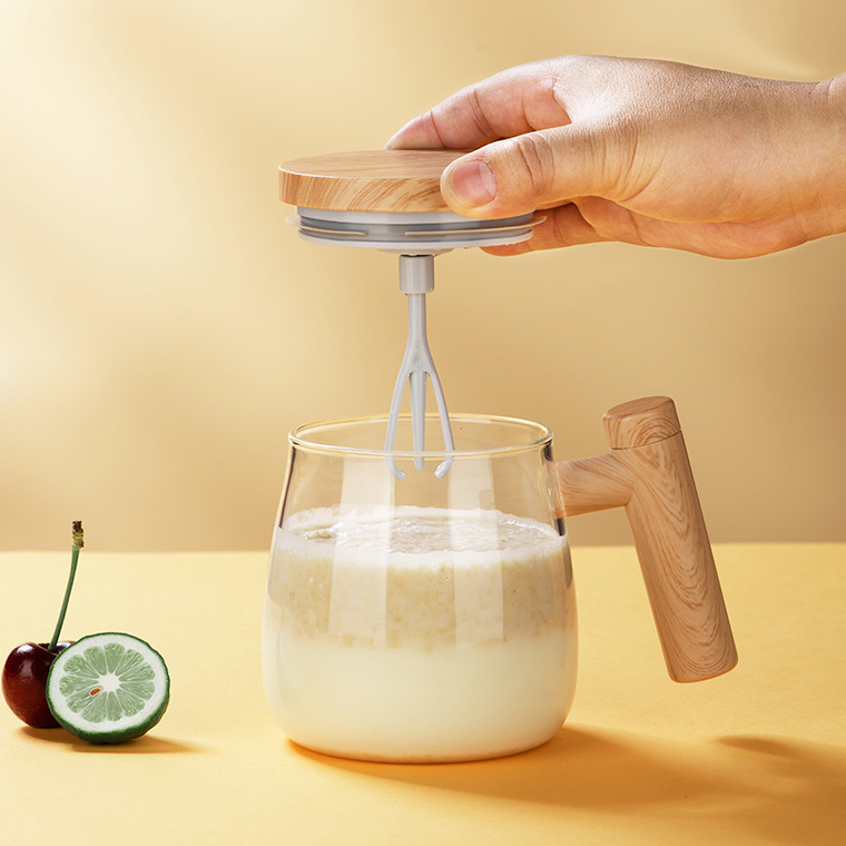 Self-Stirring Coffee Mug 400ML Electric Mixing Cup for Hot & Cold Drinks
