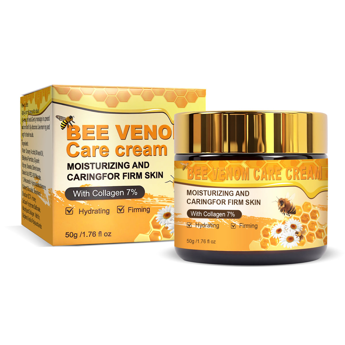Bee Venom Nourishing Skin Cream 50g - Softens and Soothes All Skin Types